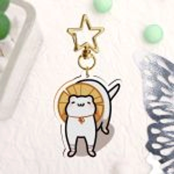 Xie Lian Ferret Clear Acrylic Keychains by Yahuri - ACGGOODS