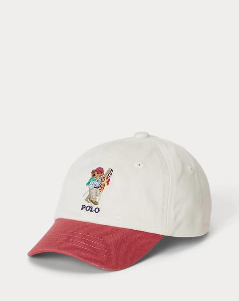Polo Bear Cotton Chino Ball Cap