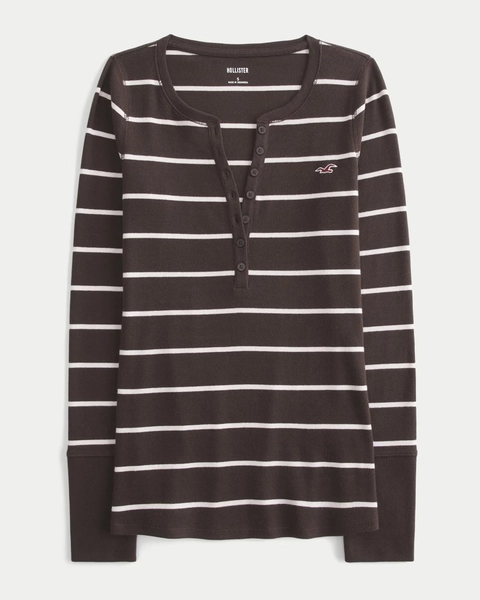 Long-Sleeve Icon Henley