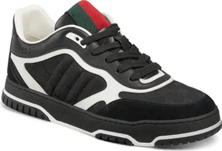 Re-Web Mixed Media Low Top Sneaker