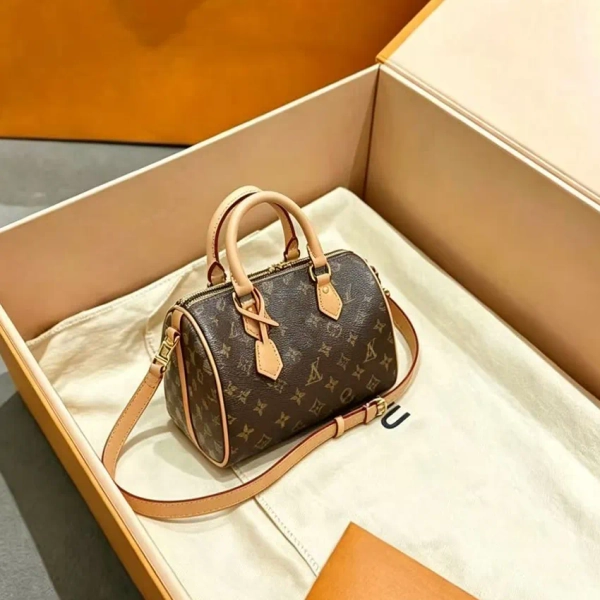 Designer Bag Speedy 25 Bags Luxury Women's Handbag Denim Leather Shoulder Bag Cowhide Leather Luxury Bag Master Level Crossbody Bag Classic Makeup Bag Purse Bag