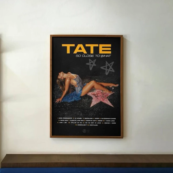 Tate McRae So Close to What Album Poster