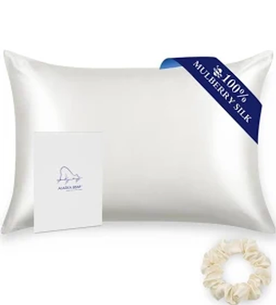 ALASKA BEAR Natural Silk Pillowcase