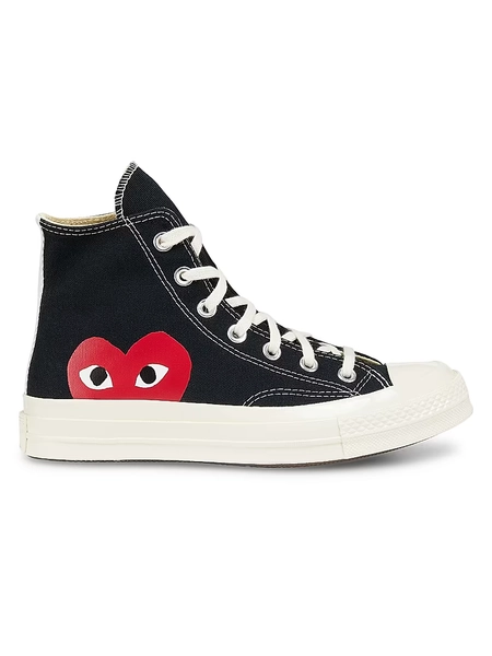 CdG PLAY x Converse Women's Chuck Taylor All Star Peek-A-Boo High-Top Sneakers