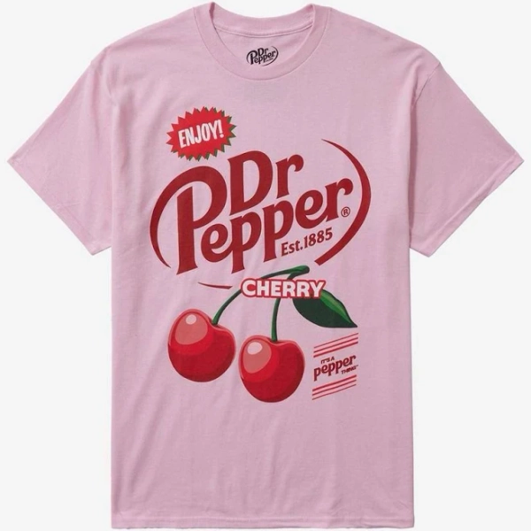 Dr. Pepper Cherry Logo T-Shirt