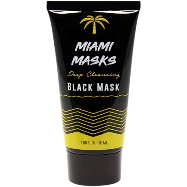 Miami Masks Bamboo Charcoal Peel Off Face Mask