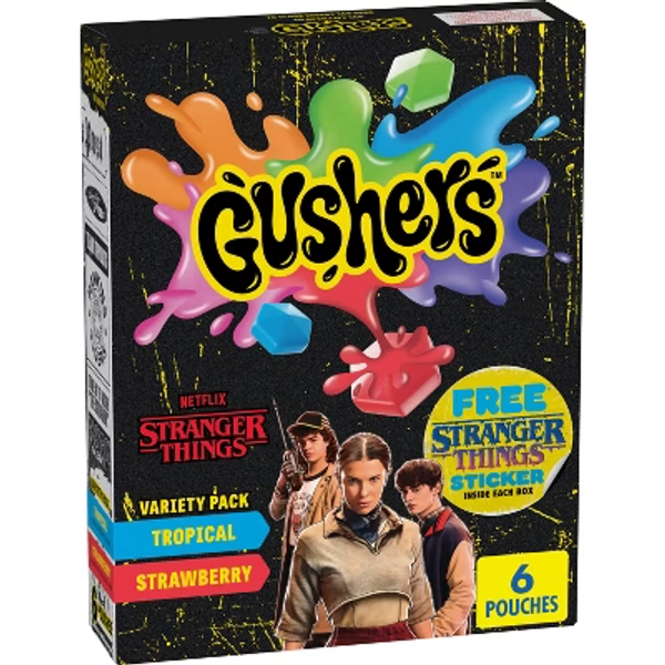 Fruit Gushers Fruit Flavored Snacks Variety Pack - 4.8oz/6ct