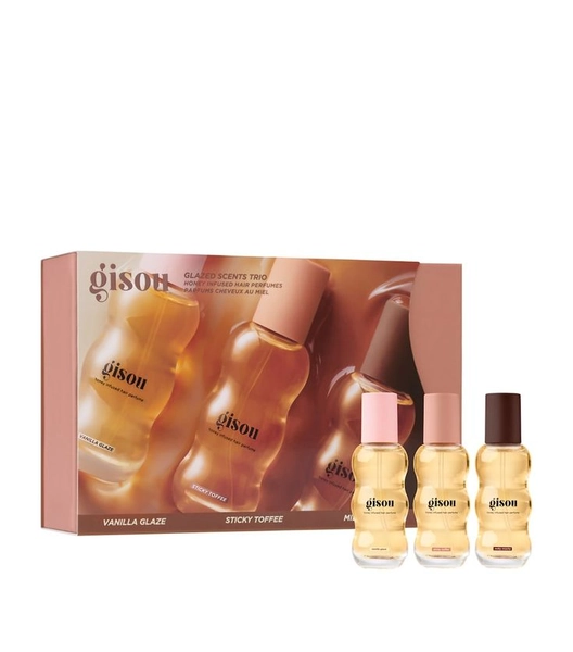 Gisou Glazed Scents Trio (3 x 15ml) in 2025 | Perfume gift sets, Scents, Beauty gift sets