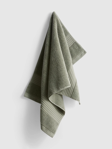 Serviette BLANCHE essuie-mains texturée