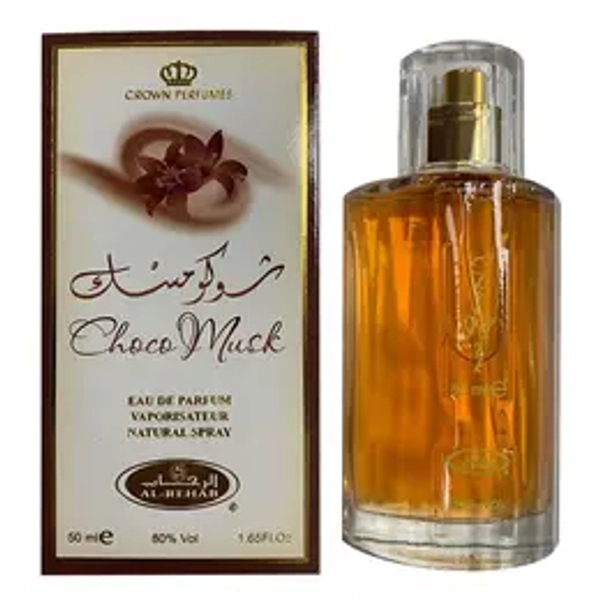 Al Rehab Choco Musk EDP-50ml - Warm Chocolate scented perfume UNISEX Choco Musk warm and cozy  perfume