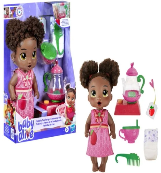 Baby Alive Bubbly Tea Party Berry Boo Baby Doll