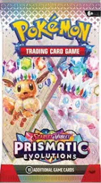 Pokemon Prismatic Evolutions Booster Pack