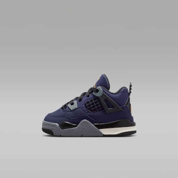 Jordan 4 Retro "Imperial Purple" Baby/Toddler Shoes