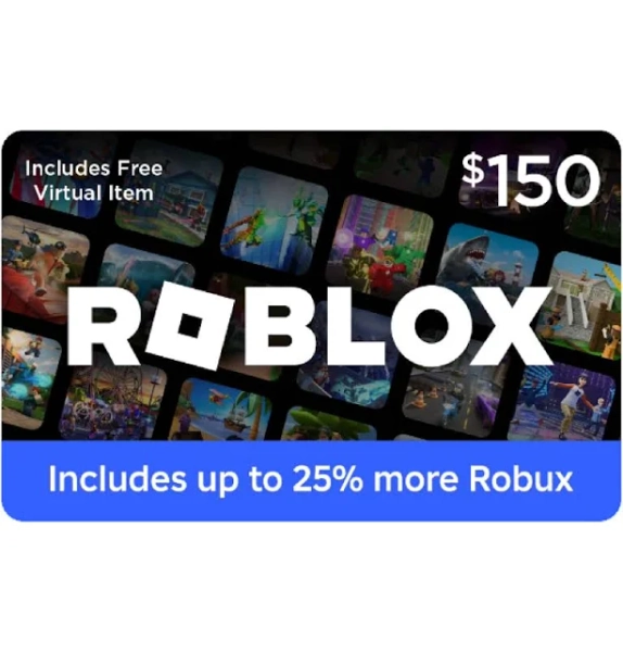 Robux gift card 150$