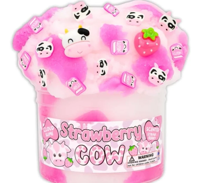 Strawberry Cow Slime