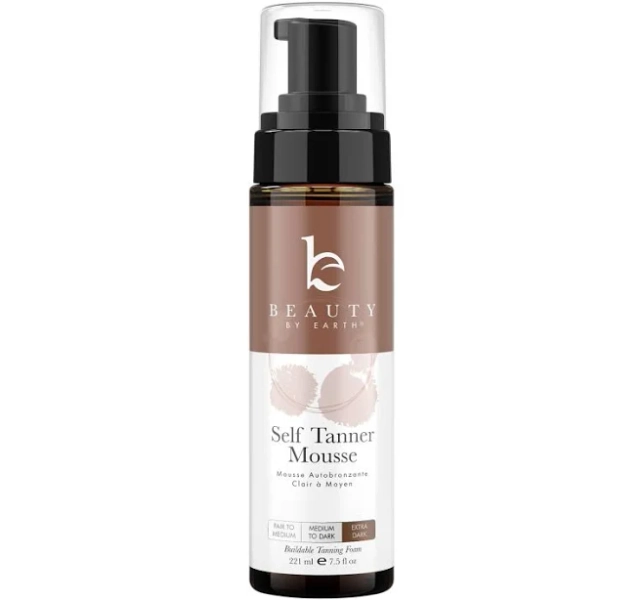 Beauty by Earth Self Tanner Body Tanning Mousse