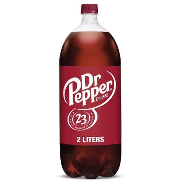 Dr Pepper Soda - 2 L Bottle