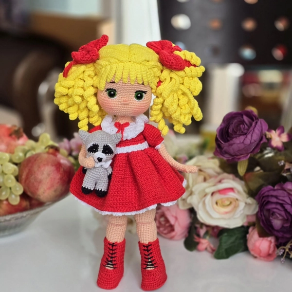 Crochet Candy doll,crochet doll for sale,Candy Candy doll,