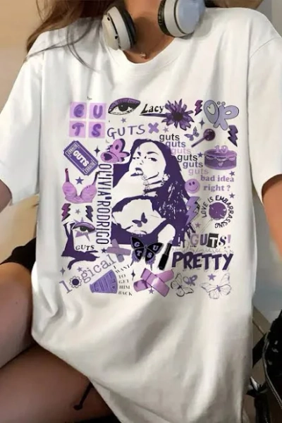 Olivia Rodrigo Guts Tour Tee