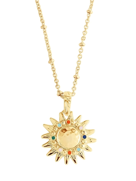 Milos Soleil 18K-Gold-Plated &amp; Enamel Charm