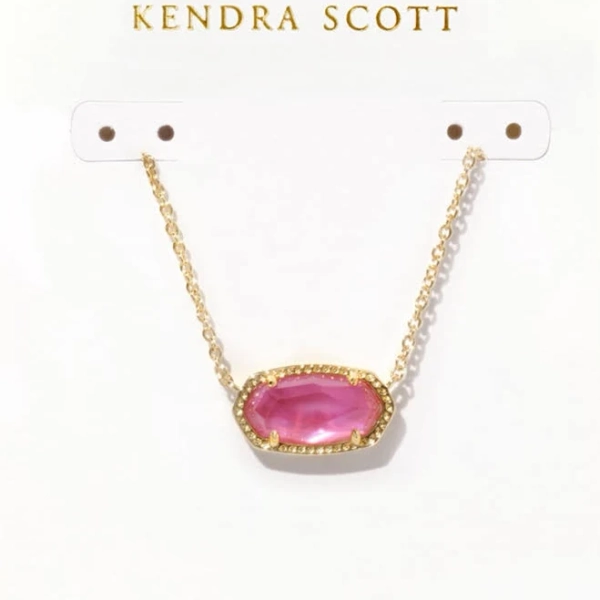 Kendra Scott Boxed Elisa Gold Pendant Necklace