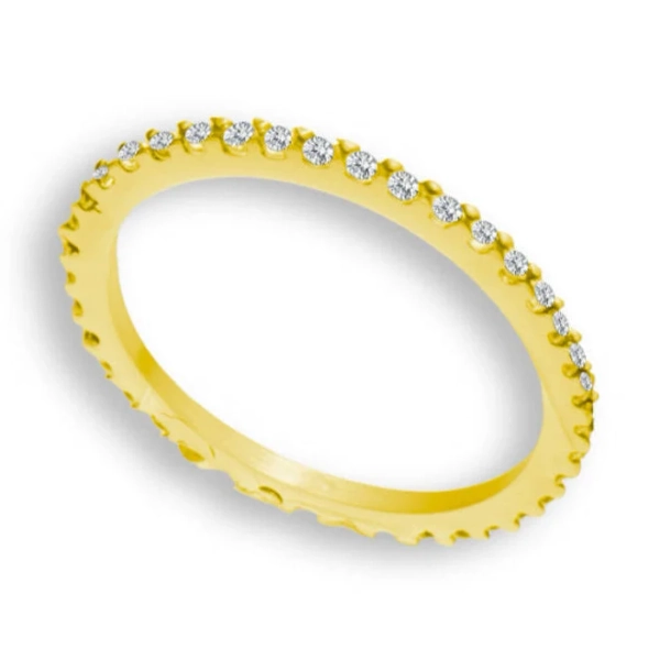 Eternity Ring Silver Waterproof