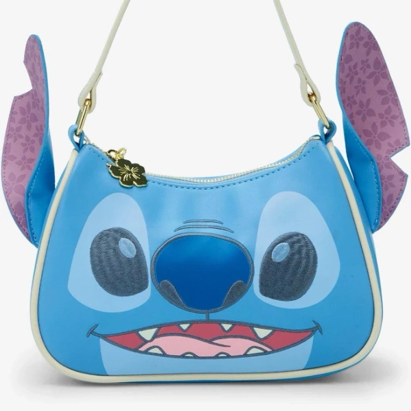 Loungefly Stitch Floral Crossbody Bag