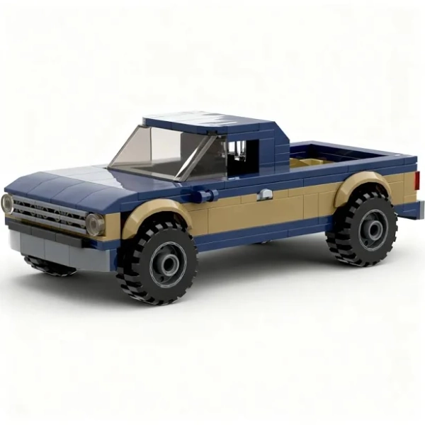 294pcs MOC Dexter Truck 1994 Ford F 150 Regular Cab Building Blocks Assembly Model Collector Kit