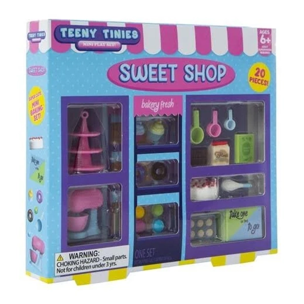 little minis mini food playset SWEETS dollhouse size