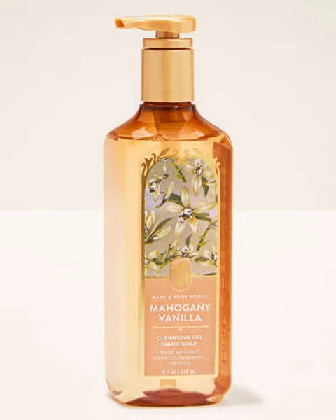 Mahogany Vanilla Cleansing Gel Hand Soap