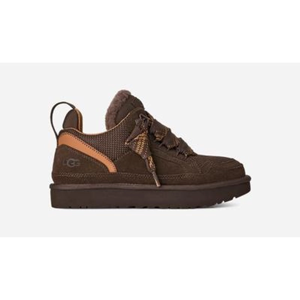 UGG® Women's Lowmel Canvas/Suede/Recycled Materials Shoes in Dusted Cocoa, Size 12