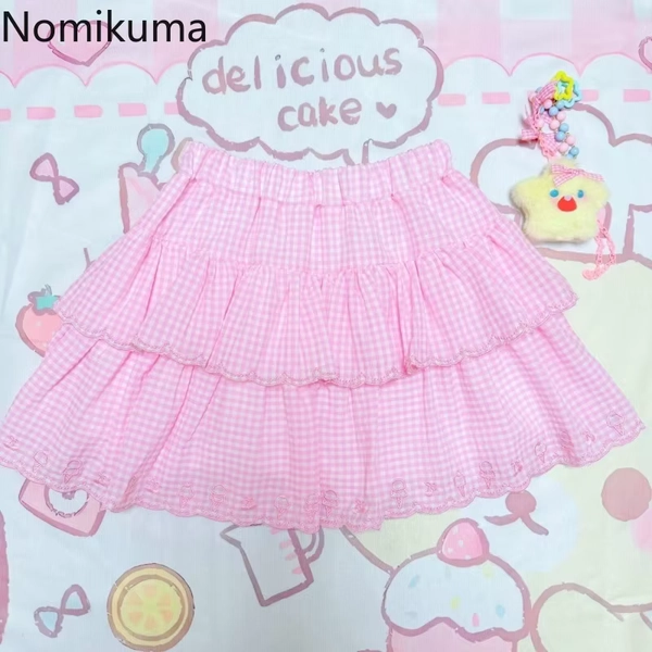 Mini Skirts Women Japanese Jupe Fashion Summer Sweet Saia 2025 Faldas Mujer De Moda A-line Plaid Casual Cute Y2k Skirt 63e729 - AliExpress 200000345