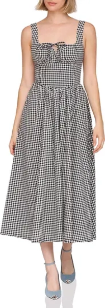 Ruched Midi Dress