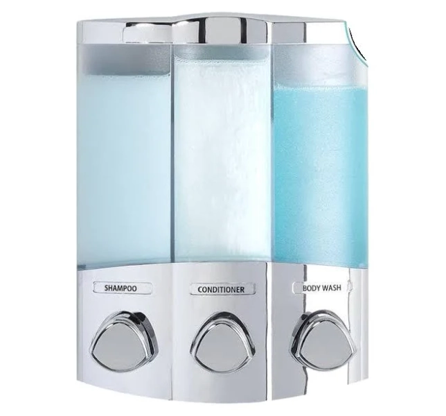 Better Living Euro Trio Soap and Shower Dispenser
