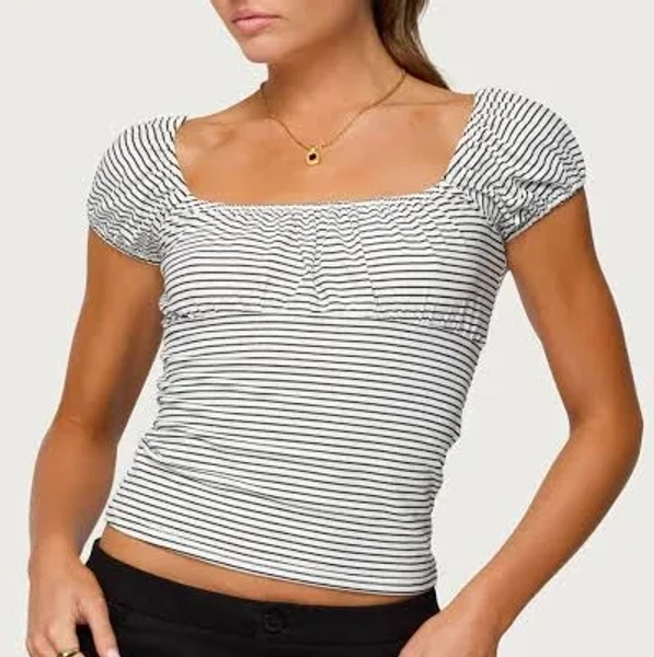 Edikted Women's Oleana Gathered Bust Top