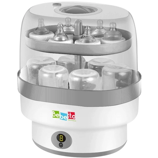 Esterilizador de teteros a vapor bebetto ref ls-be838a