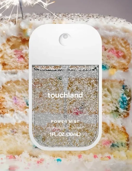 Touchland Power Mist Hydrating Hand Sanitizer Confetti Cake