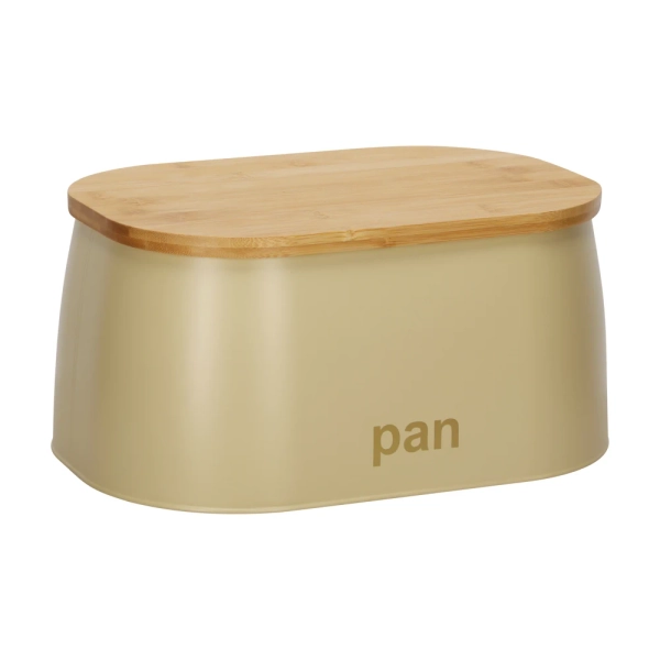 Panera tapa de bambú