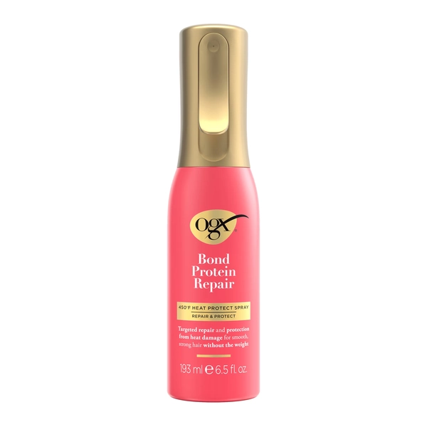 OGX Bond Protein Repair 450°F Heat Protect Spray, 6.5 Fl oz - Walmart.com