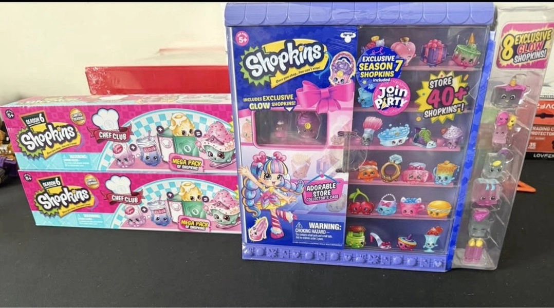 Shopkins Mega Pack Season 6 + ToysRus Exclusive Case New Sealed Rare Collectible