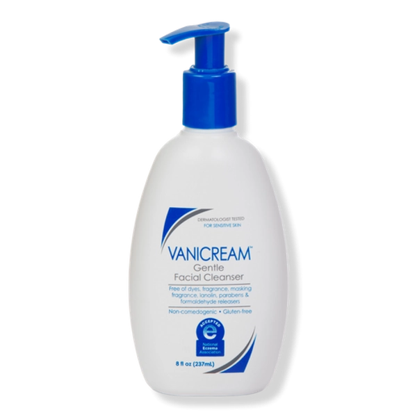 vanicream face cleanser 