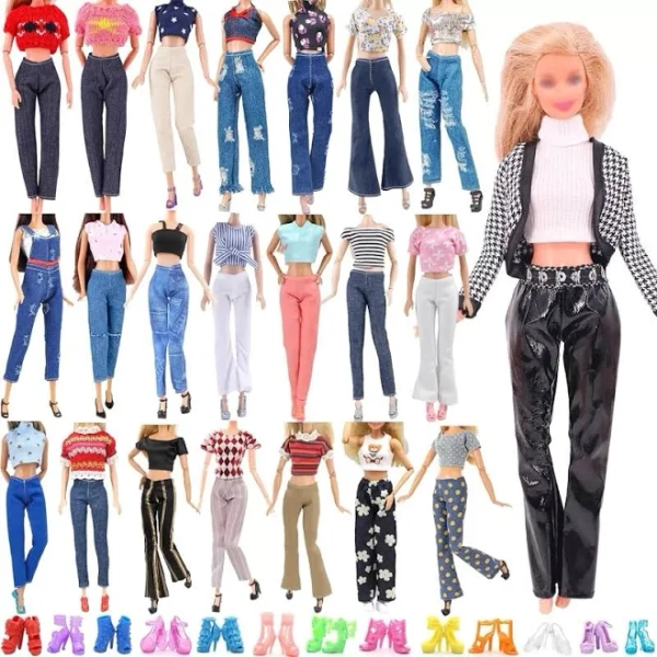 Barbie Fashion Wear Clothing Outfits Dress Up Gown