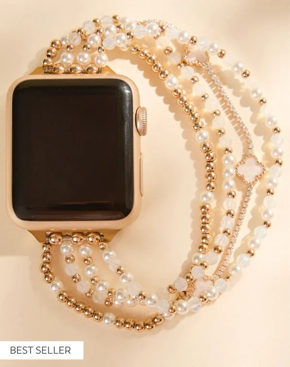 Sparkling Clover Smart Watch Band