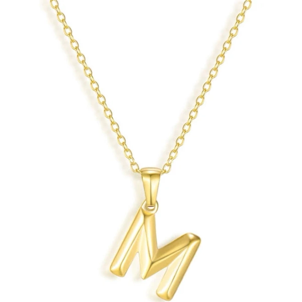 One And Only Necklace Gold Waterproof Stainless Steel