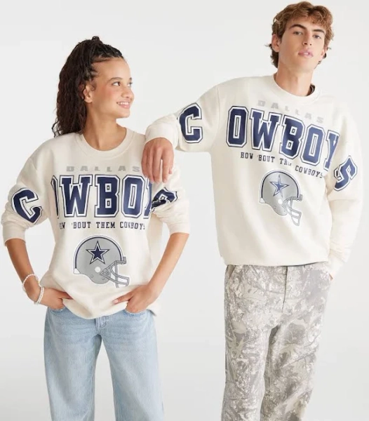 Aeropostale Men's Dallas Cowboys Cotton Sweatshirt