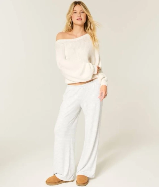 Hollister Women's Always Cozy Wide-leg Pants