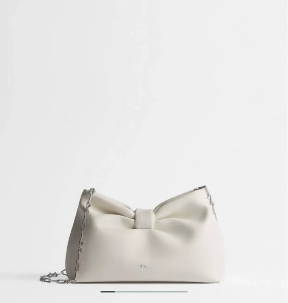 Sac Dior Bow Blanc- Mode-Femme - Fashion & Accessories | DIOR