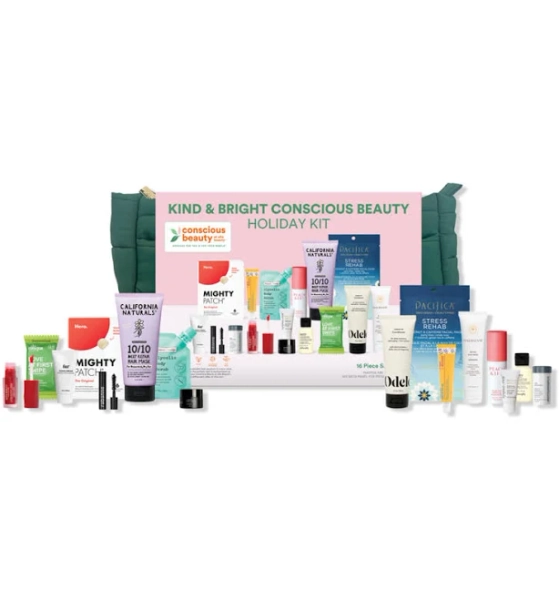 Beauty Finds by ULTA Beauty Kind & Bright Conscious Beauty Holiday Kit