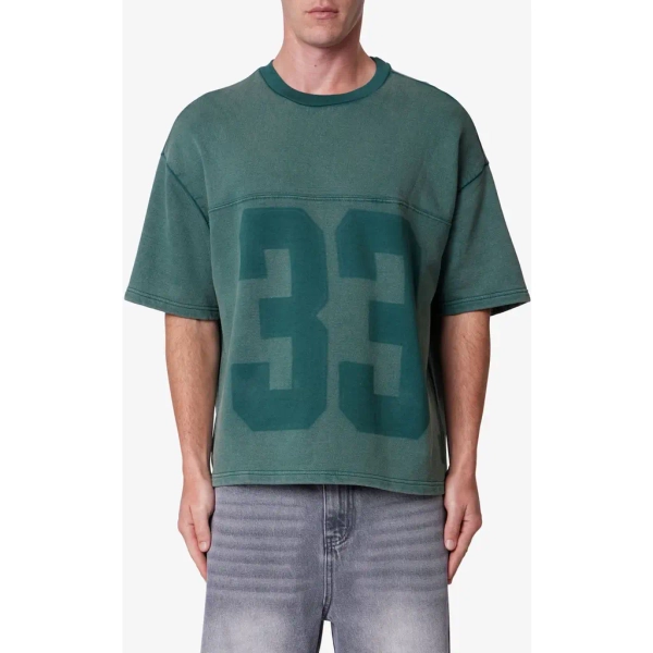 mnml Vintage French Terry Graphic T-Shirt in Green at Nordstrom, Size Large