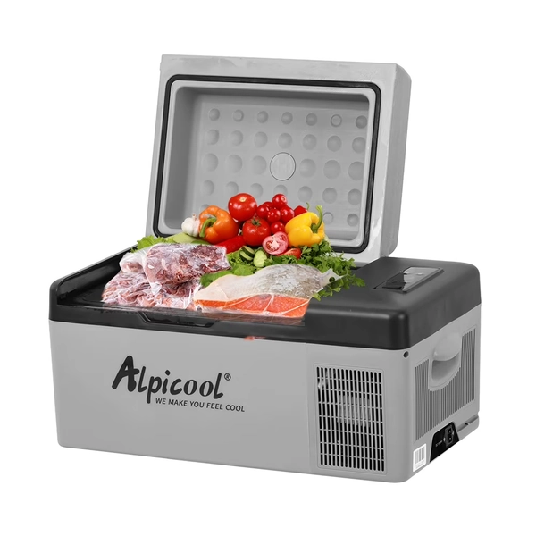 Alpicool C20 Portable Refrigerator 21 Quart(20 Liter) Vehicle, Car, Truck, RV, Boat, Mini Fridge Freezer for Driving, Travel, Fishing, Outdoor -12/24V DC - Walmart.com